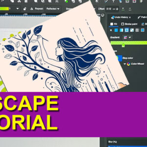 Learn graphic design using Inkscape